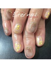 エターナル エムザ店(Eternal)/ベージュニュアンスネイル♪