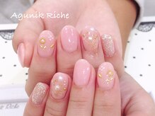 アグニークリッシェ(Agunik Riche)/【フラワーネイル】