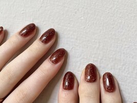 グリッターネイル：maika