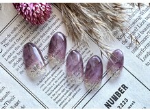 ジーシーネイル(G C nail)/nuance×キラキラ