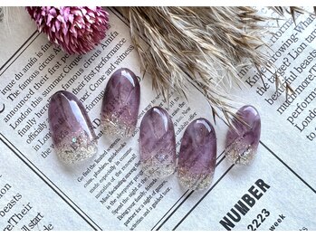 ジーシーネイル(G C nail)/nuance×キラキラ