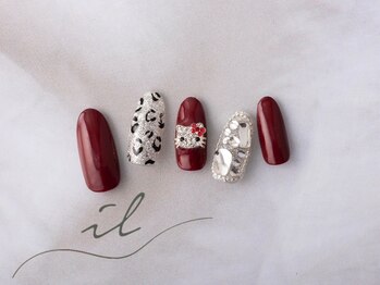 キャラクター×ヒョウ柄