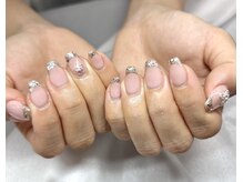 ケーエヌ(KN)/ガラスフレンチネイル