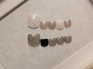 【フットネイル】定額デザイン