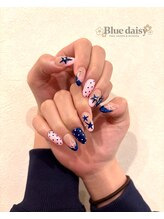 ブルーデイジー 栄本店(Blue daisy)/チップ長さだしアートフリー