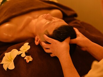 ハワイアンフォレストSpa 群馬伊勢崎店の写真/メンズの辛い首肩凝り・腰痛にアプローチ！仕事疲れ・眼精疲労も極上の癒やし体験でスッキリ解消！