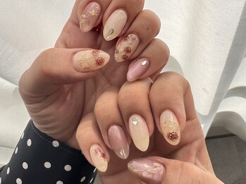 ペアリング(Pairing nail&eyelash)/free art 90min/お任せデザイン
