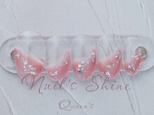 ネイルズシャインクイーンズ(nail's Shine Queen's)/クリアグラデーションアート