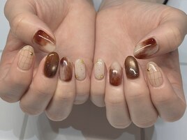 Furuya定額　カフェラテネイル