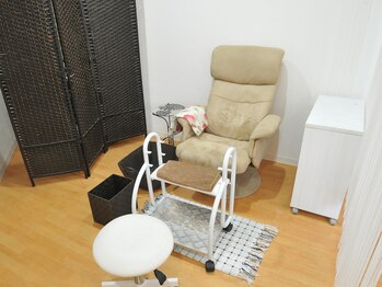 ネイルサロン ルクシエル(Luxciel)/フット施術ブース