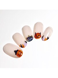 ハロウィンネイル