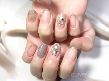 アイラッシュサロンクローバー 一宮店(CLOVER)/マグネット×ミラーネイル