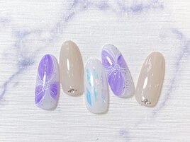 フラワーネイル