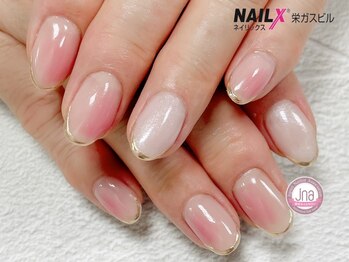 ネイリックス 栄ガスビル(NAILX)/桃ネイル☆