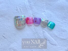 選べる定額フットネイル　8900