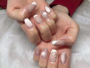 サラ 金山店(Sara)/ローズ×パールは相性◎