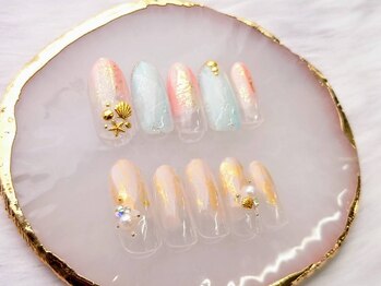 ココラーレ(cocorare)の写真/《パラジェル導入》ショートネイルでも映えるデザイン豊富♪きれいめ～個性派アートまで幅広く楽しめます＊