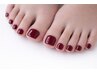【FOOT】ワンカラーorラメ 6900円