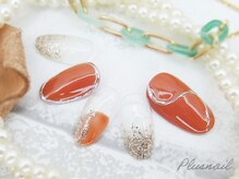 プラスネイル 池袋西口店(PLUS NAIL)/【472】定額6,589円塗りかけ