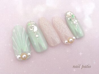 ネイルパティオ 浦和店(nail patio)/マーメイド 9,980yenコース