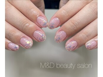 エムアンドディビューティサロン 銀座店(M&D)/ラメグラデーション♪