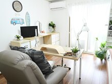 グワッパネイルズ バイ ドットミキ(Gwapa nails by.miki)の雰囲気（サブスク見ながら施術できますよ♪）
