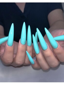 ホランイネイル(HORANGI NAIL)/ワンカラー+長さ出しXL アプレ