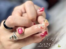 クリーク(CREEK)/ジェル持ち込みデザイン付け放題