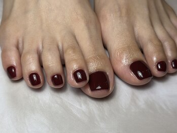 ラグ ネイル(RAG nail)/ワンカラー/フットネイル