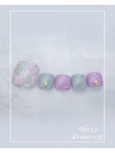 はあとねいる 六本松店/フットネイル：No.12