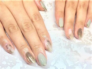 レアレアネイル(Lealeanail)/【パラジェル】ニュアンスネイル