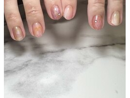 カラフルニュアンスnail￥12280