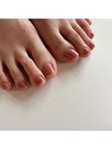 ロカネイルズ(roca nails)/mirror french &nbsp;