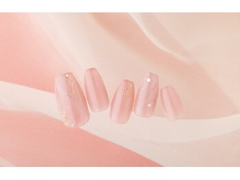 エムスラッシュ ソル センター南(M.SLASH SOL)/ワンポイントミラーネイル