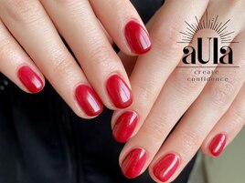 ボルドー×ワンカラー