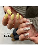 イベル 恵比寿西口店(ibelu)/バターイエロー ネイル