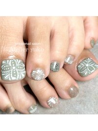 手描きアートも頑張ります