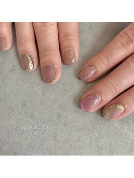 ネイルアンドアイラッシュ アウラ(AURA)/月と星