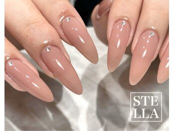 ステラ 川口店(Stella)の写真/<川口駅>美爪にみせるデザインも対応OK！マグネットガラスフレンチ等の長さを活かしたデザインもお任せ♪