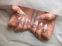ルアンジュネイル(Luange nail)の雰囲気(流行りのデザインも対応◎幅広いフリーアート¥8500)