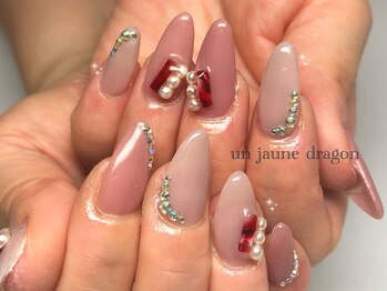 アン ジョーヌドラゴ/大人ネイル☆べっ甲ストーン