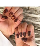 ネイルスペース ジェイズ ピンキー(NAIL SPACE J's PINKY)/赤みブラウンミラー