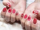 シアーレッドネイル