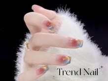 トレンドネイルスタジオ(Trend Nail Studio)/艶さ満点２色マグネットグラ