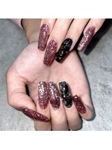 リノネイル(Lino Nail)/スカルプ2本アート