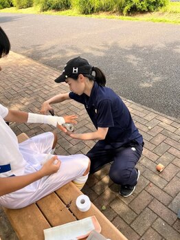 グレーススポーツ中村橋整骨院/部活動へのトレーナー活動!