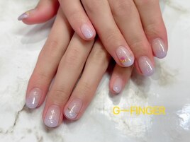 押し花ネイル