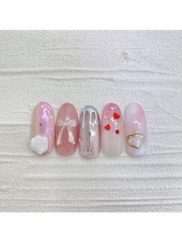 ルチア ネイルアンドアイラッシュ 元今泉店(Lucia)/定額ジェル (オフ込) ￥7600～