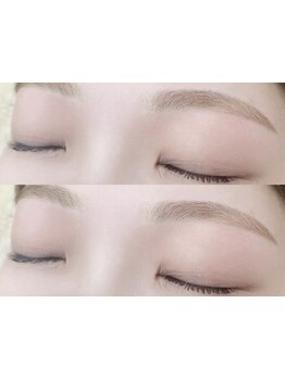 アイブロウメニューがあるサロン