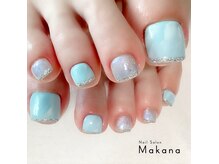 マーブルフットネイル